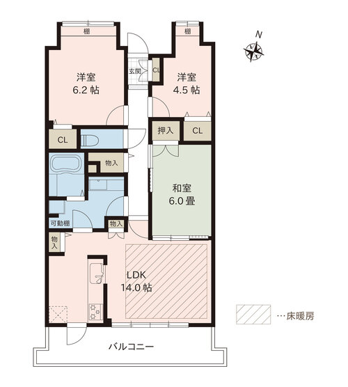 240130長岡市川崎五丁目497番テイスティーリッツ長岡川崎405_madori.jpg